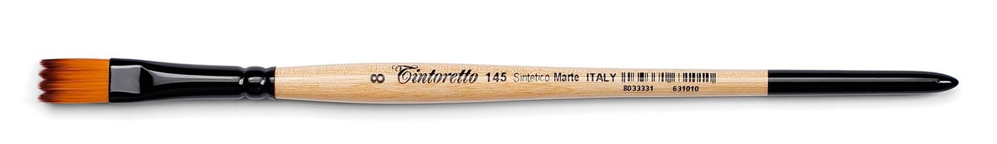 Tintoretto Marte Synthetisch Penseel Gehoekt Plat 6