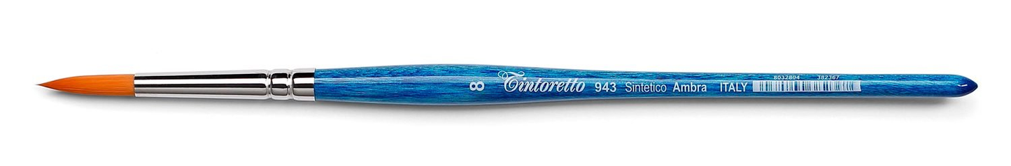 Tintoretto Ambra Synthetik Pinsel Rund 14
