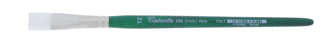 Tintoretto Pearl Flat Brush 12