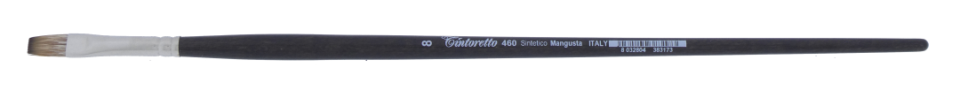 Tintoretto Synthetik Mangusta Flachpinsel 08