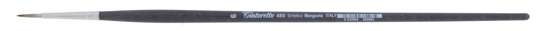 Tintoretto Synthetik-Pinsel Mangusta Rund 06