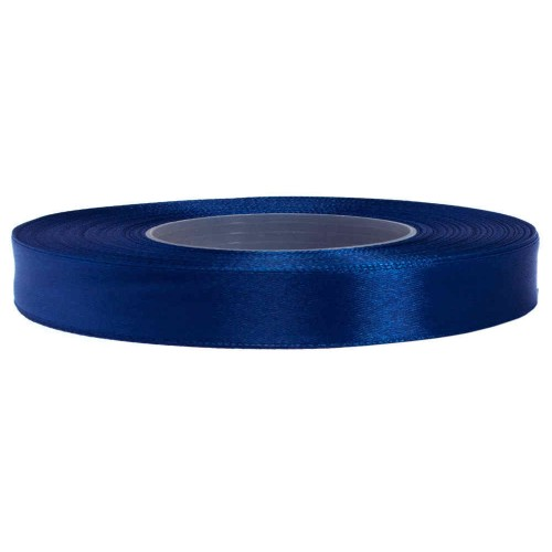 Satinband 12 mm 25 m Luxus Tintenblau