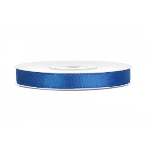 Satinband 6 mm 25 m Königsblau