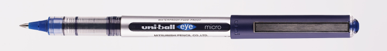 Uni Super Ink Eye Rollerpen Micro Blauw 0,3 mm