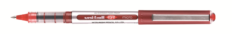 Uni Super Ink Eye Rollerball Pen Micro Red 0.3 mm