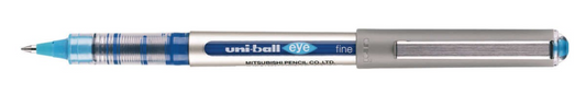 Uni Super Ink Eye Rollerpen Blauw 0,7 mm
