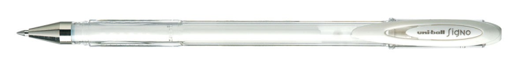 Uni Signo Gel Pen Pastel White 0.7 mm