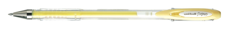 Uni Signo Gel Pen Pastel Yellow 0.7 mm