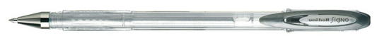 Uni Signo Gelpen Metallic Zilver 0,8 mm