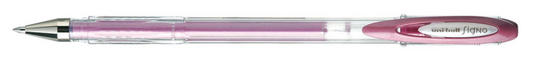 Uni Signo Gelpen Metallic Roze 0,8 mm