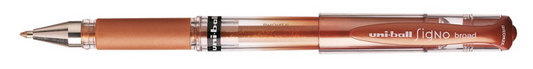 Uni Signo Gelpen Broad Brons 1 mm
