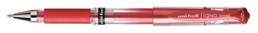 Uni Signo Gelpen Broad Rood 1 mm