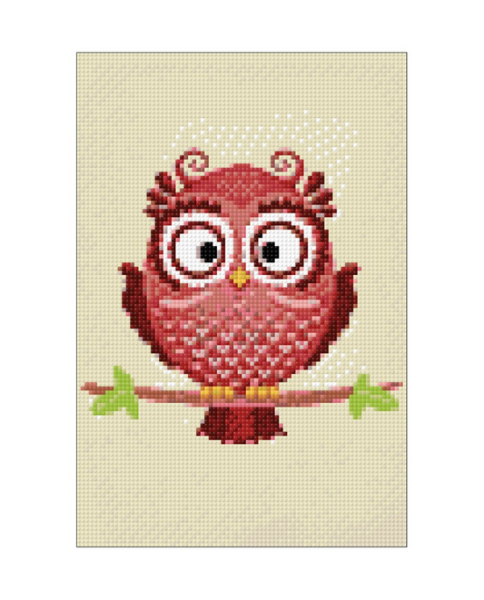 Wizardi Diamond Painting Phil de Uil 20x30cm