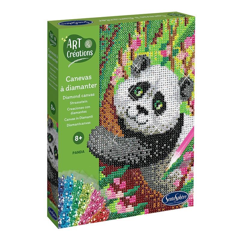 Art & Creations Diamantcanvas - Panda