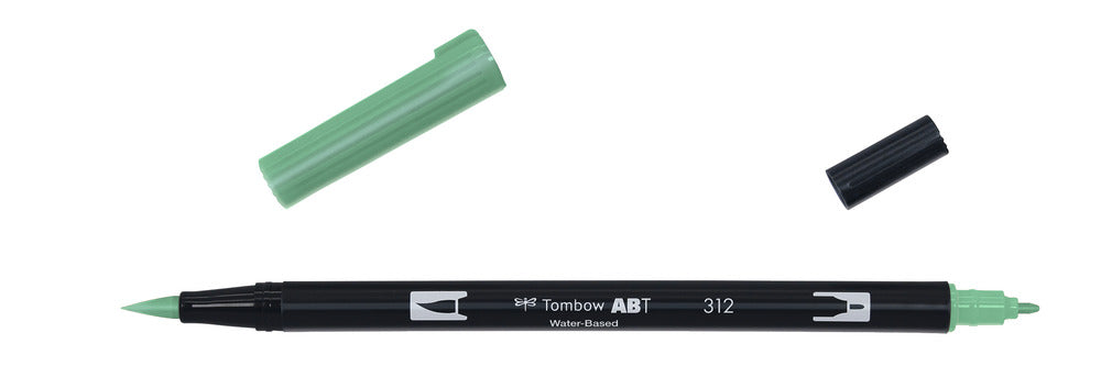 Tombow ABT Dual Brush Pen 312 Holly Green