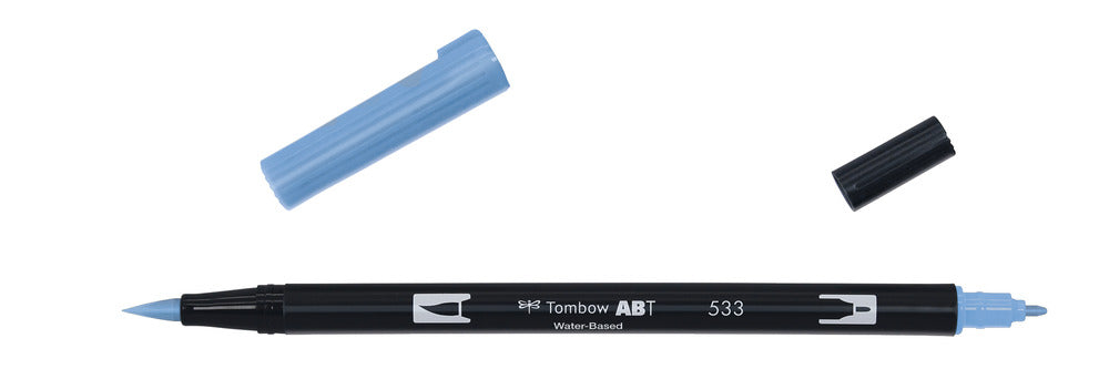 Tombow ABT Dual Brush Pen 533 Peacock Blue