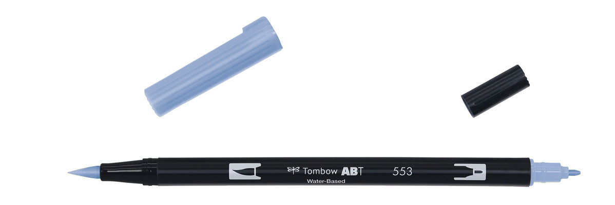 Tombow ABT Dual Brush Pen 553 Mist Purple
