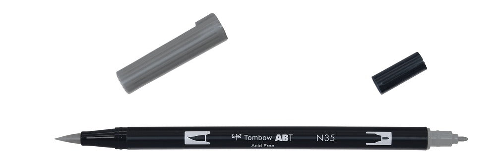 Tombow ABT Dual Brush Pen N35 Cool Gray 12