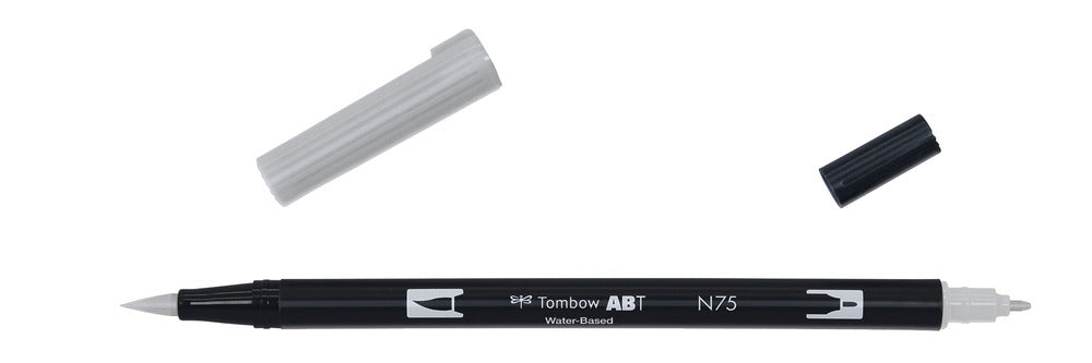 Tombow ABT Dual Brush Pen N75 Cool Gray 3