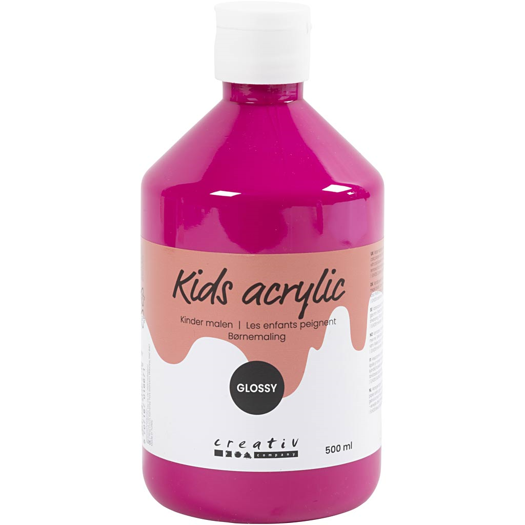 CC Acrylverf Glossy Roze 500 ml