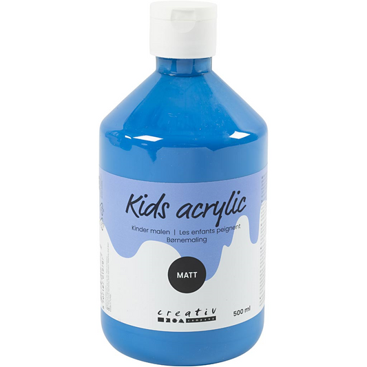 CC Acrylverf Mat Primair Blauw 500 ml