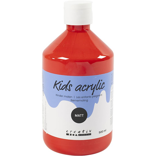 CC Acrylverf Mat Rood 500 ml