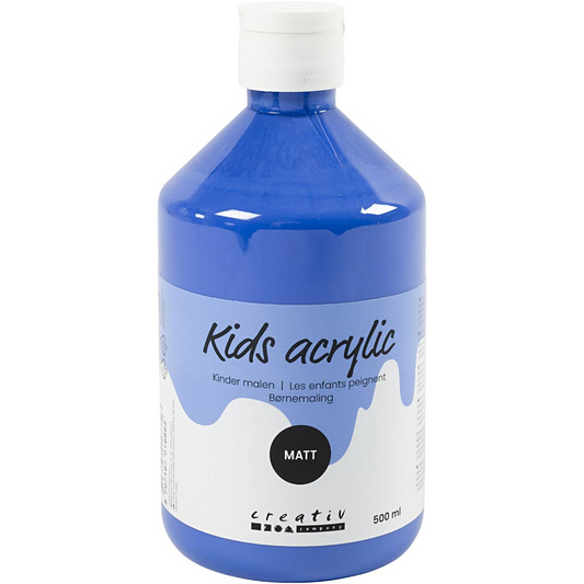 CC Acrylverf Mat Blauw 500 ml