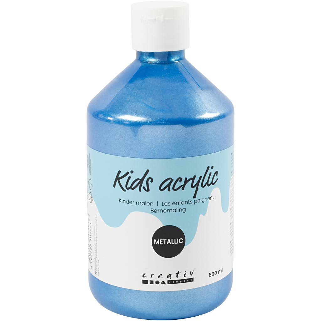 CC Metallic-Acrylfarbe Blau 500 ml
