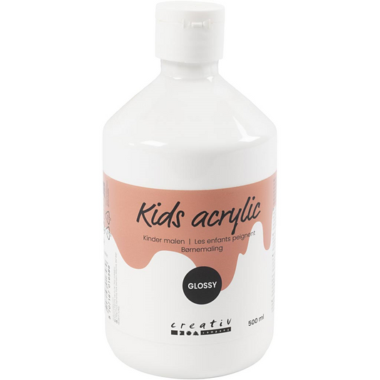 CC Acrylfarbe Glänzend Weiß 500 ml