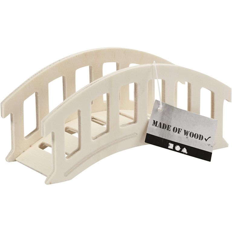CC Houten Brug 15x6x7 cm