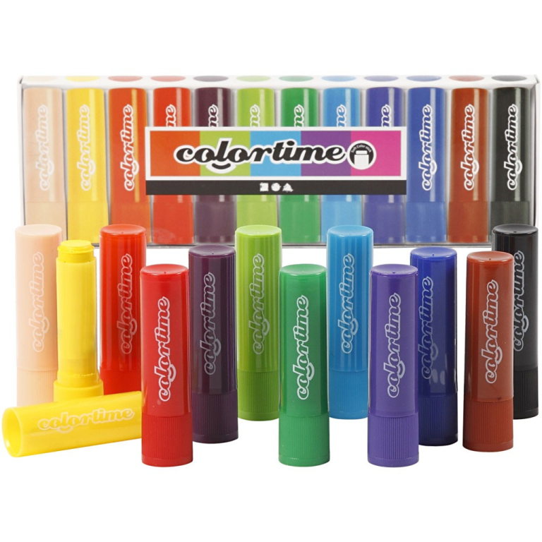 Colortime Soft Color Sticks Set 12 Stück
