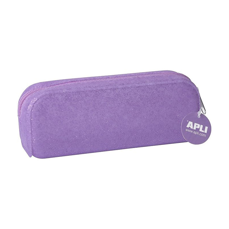 Apli Etui Soft Glitter Lila
