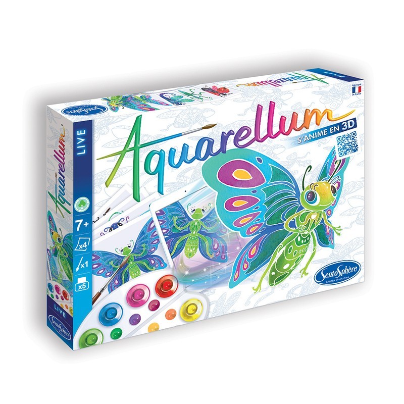 Aquarellum 3D Insecten