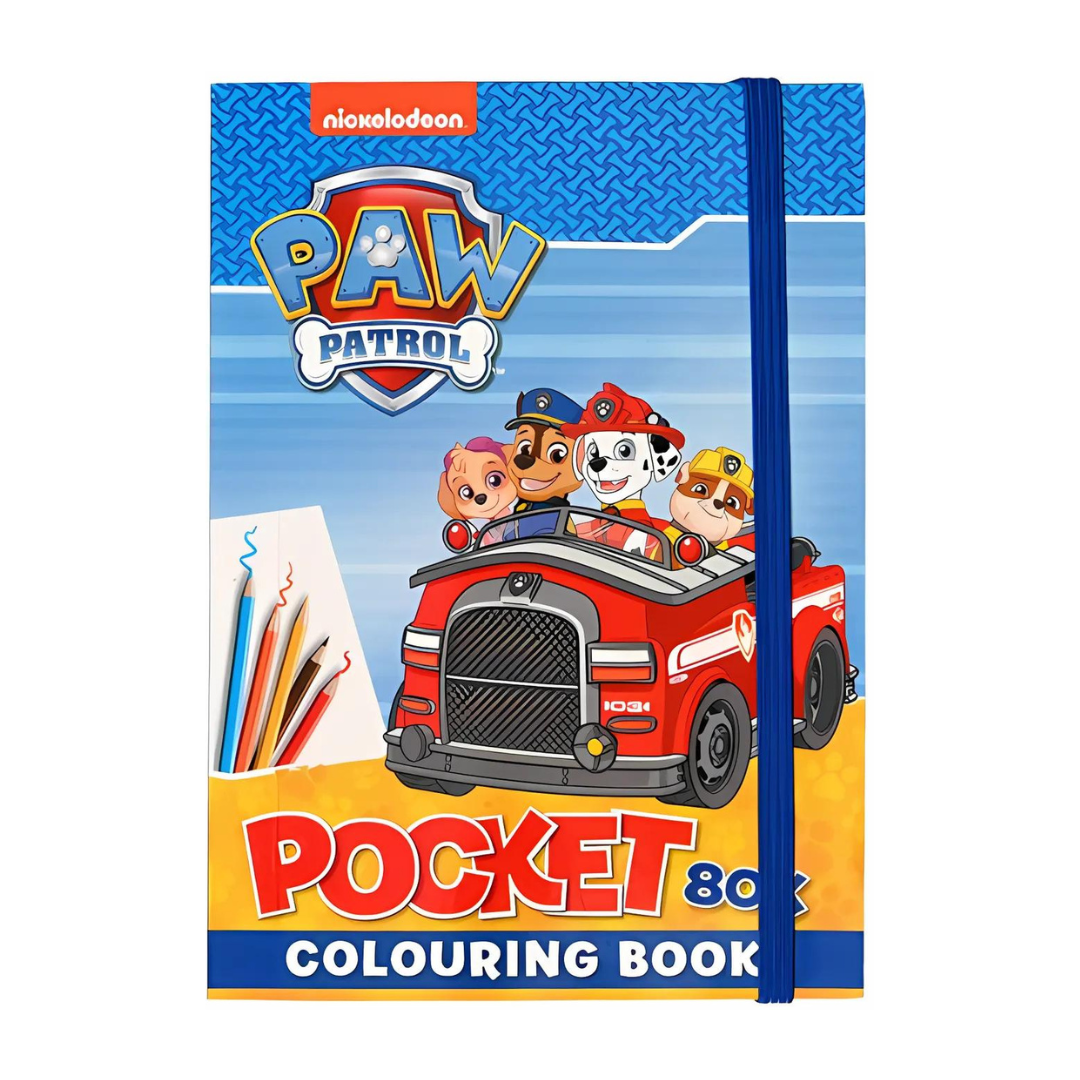 Wins Malbuch Paw Patrol Pocket Blau