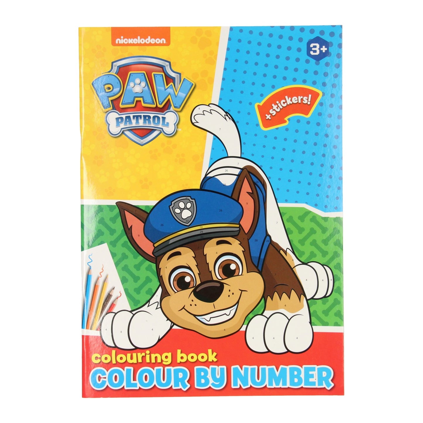 Wins Kleurboek Kleuren op Nummer Paw Patrol
