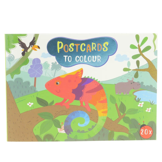 Wins Postkaarten Jungledieren 16 x 12 cm 20 stuks