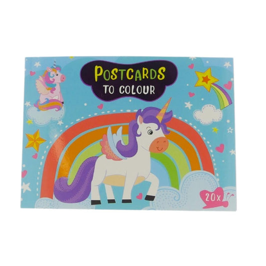 Wins Postkaarten Unicorn 16 x 12 cm 20 stuks