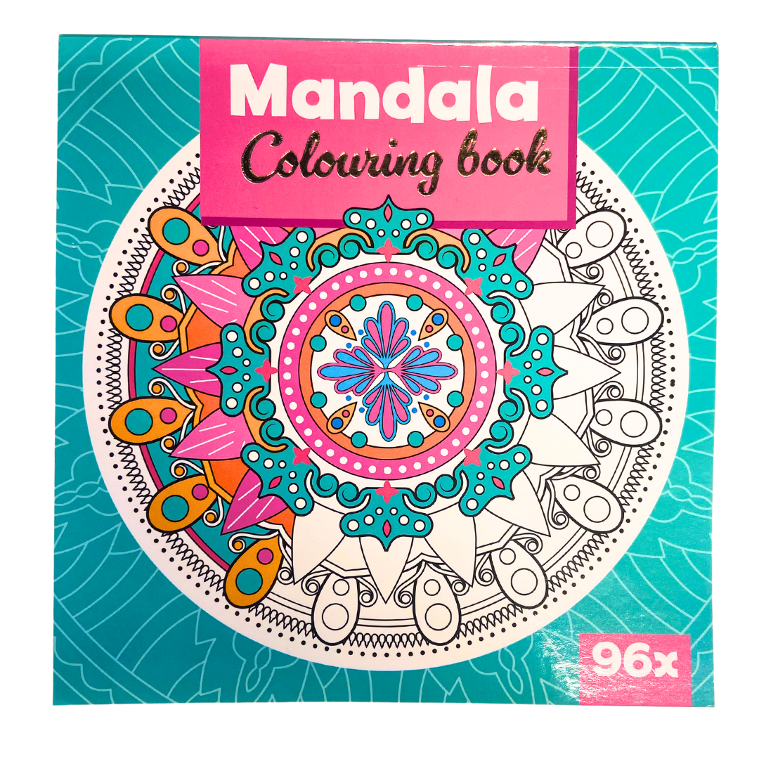 Wins Colouring Book Mandala 18x18 cm