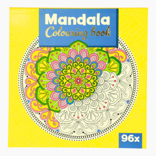 Wins Kleurboek Mandala 18x18 cm