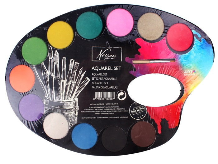 Nassau Watercolour Paint Palette