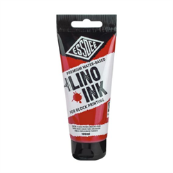 Essdee Linoldruckfarbe - Karminrot 100 ml