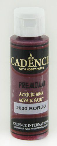 Cadence Premium Acrylverf  70 ml Bordeaux 2000