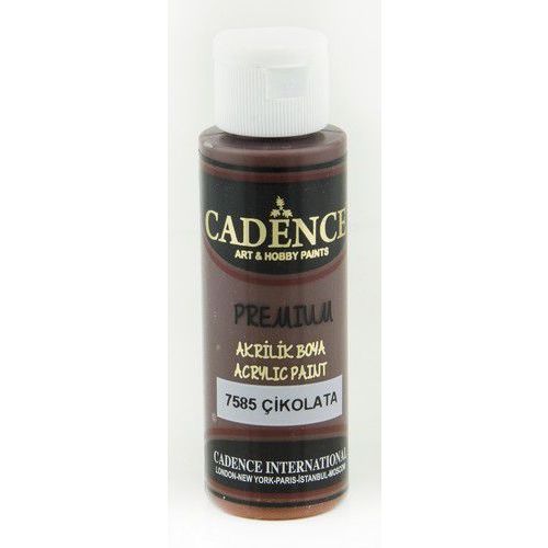 Cadence Premium Acrylverf  70 ml Chocolate 7585