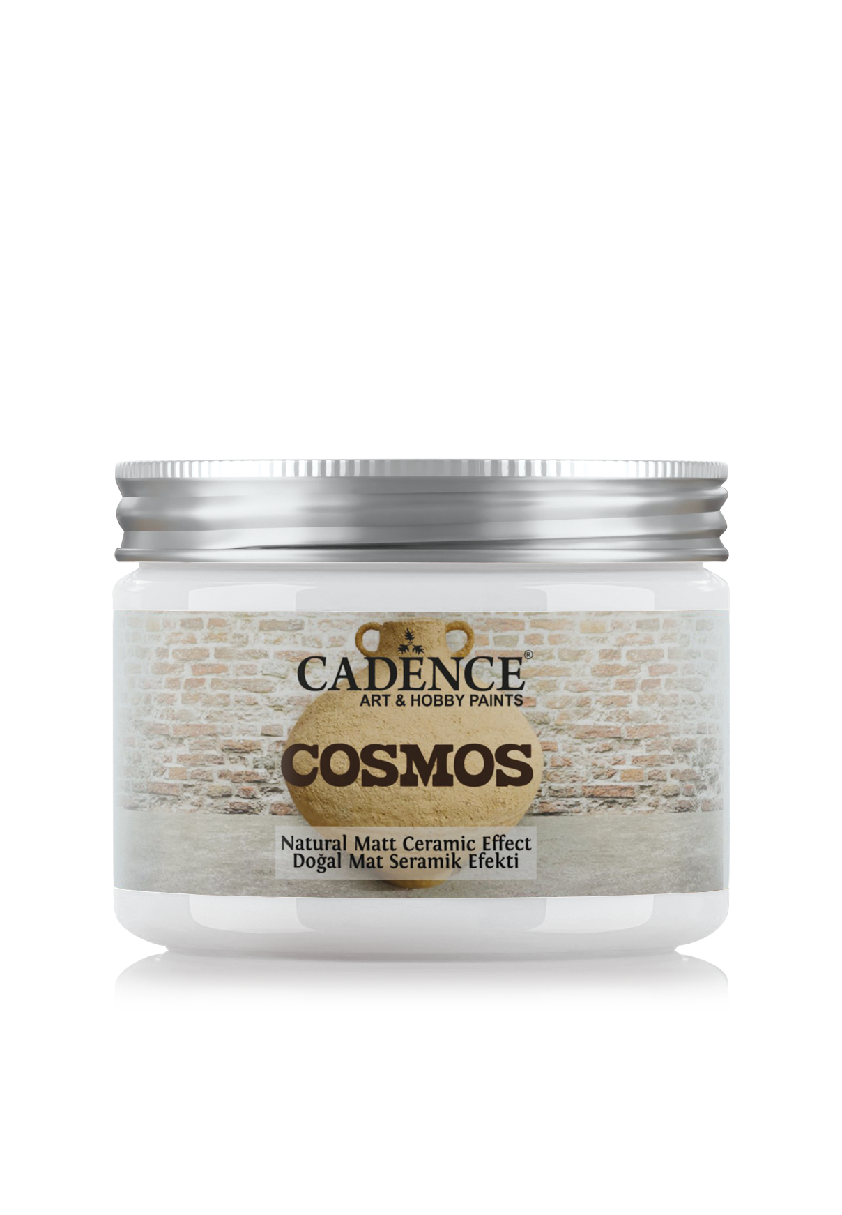 Cadence Cosmos Natural Matt Ceramic Paint 150 ml White