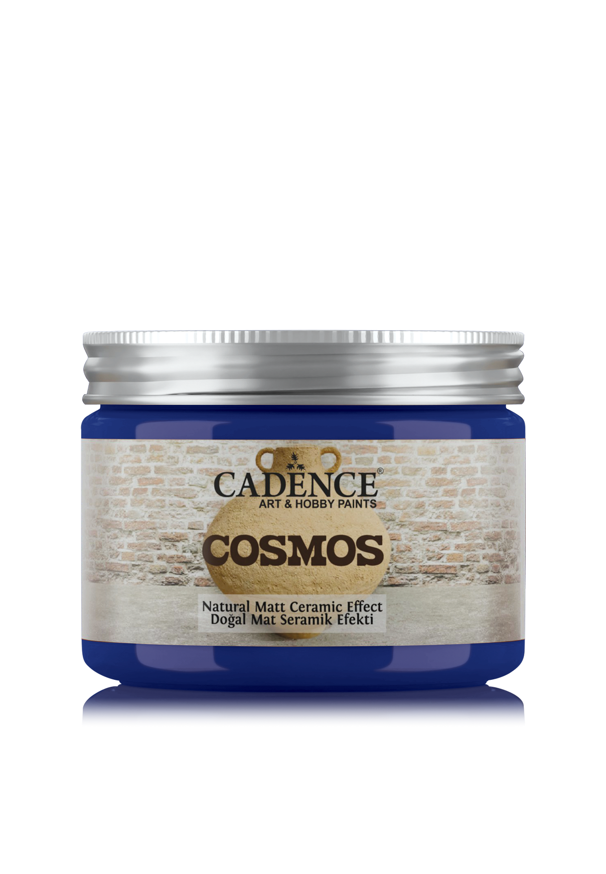 Cadence Cosmos Naturel Matte Keramikfarbe 150 ml Ultramarinblau