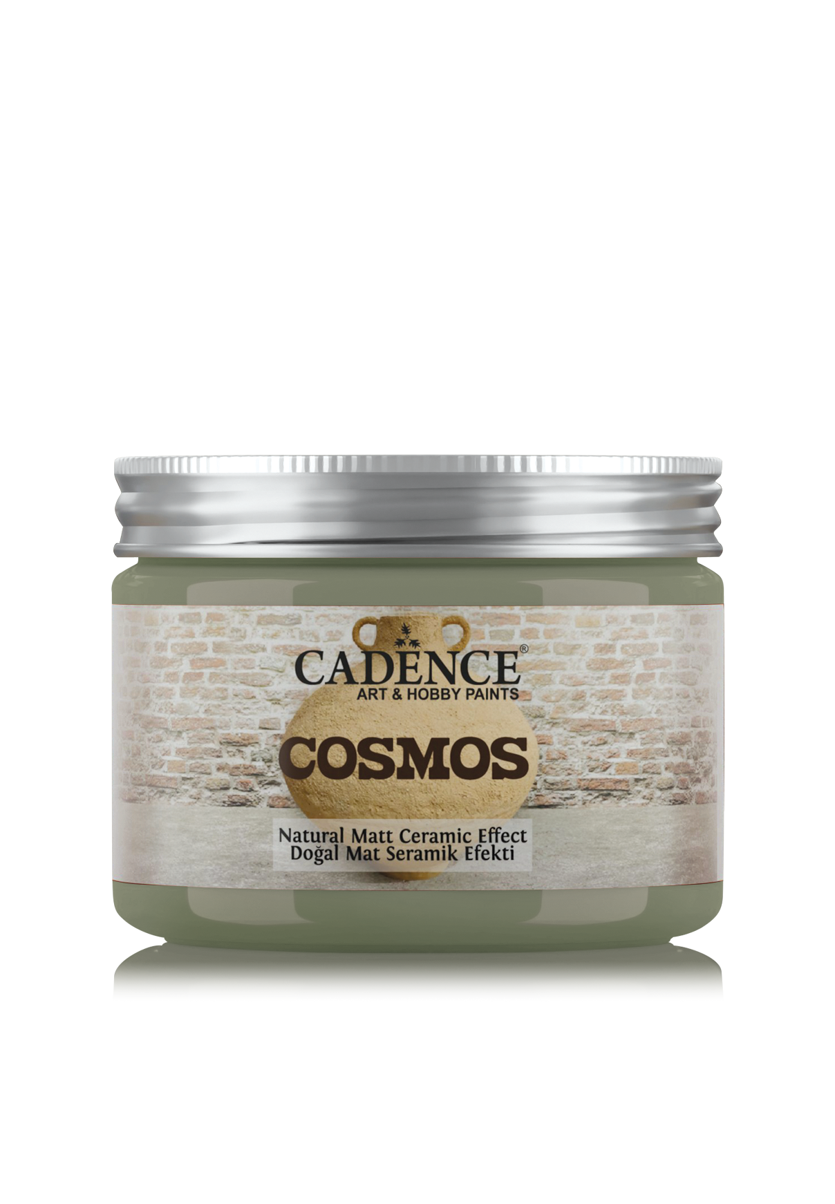 Cadence Cosmos Naturel Matt Keramiek Verf 150 ml Mould Green