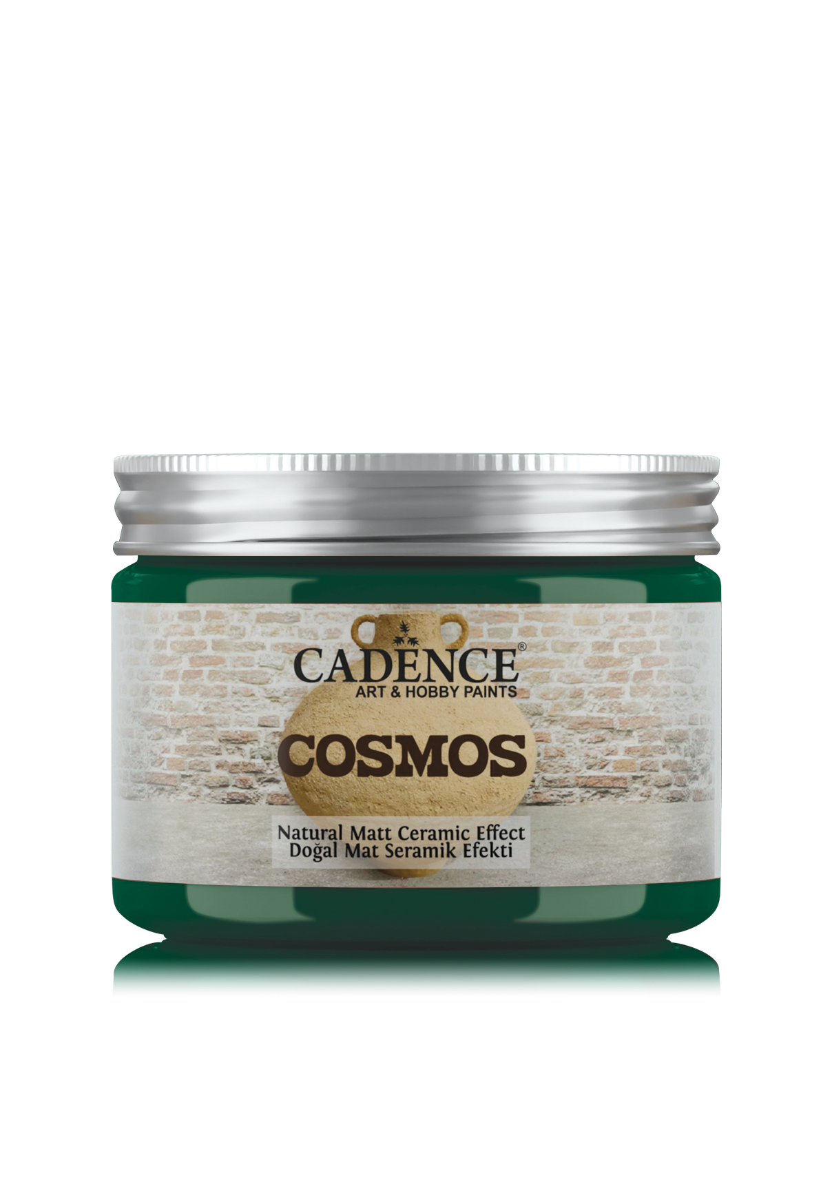 Cadence Cosmos Naturel Matt Keramiek Verf 150 ml Emerald Green