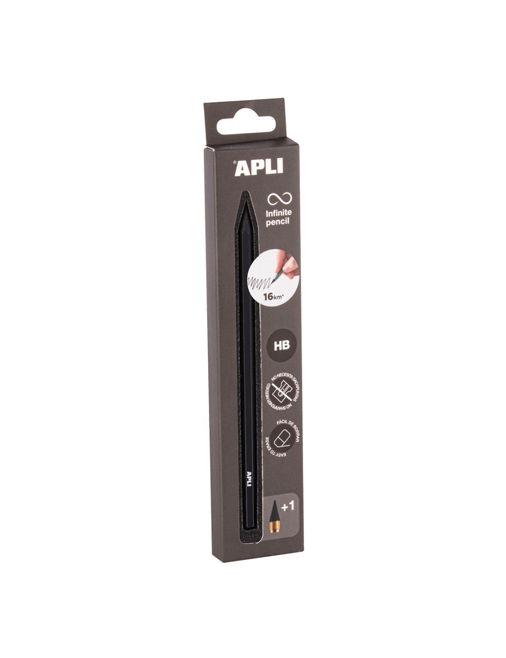 Apli Infinity Eternal Potlood Zwart
