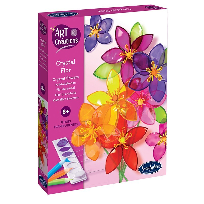 Art & Creations Knutselset Transparante Bloemen