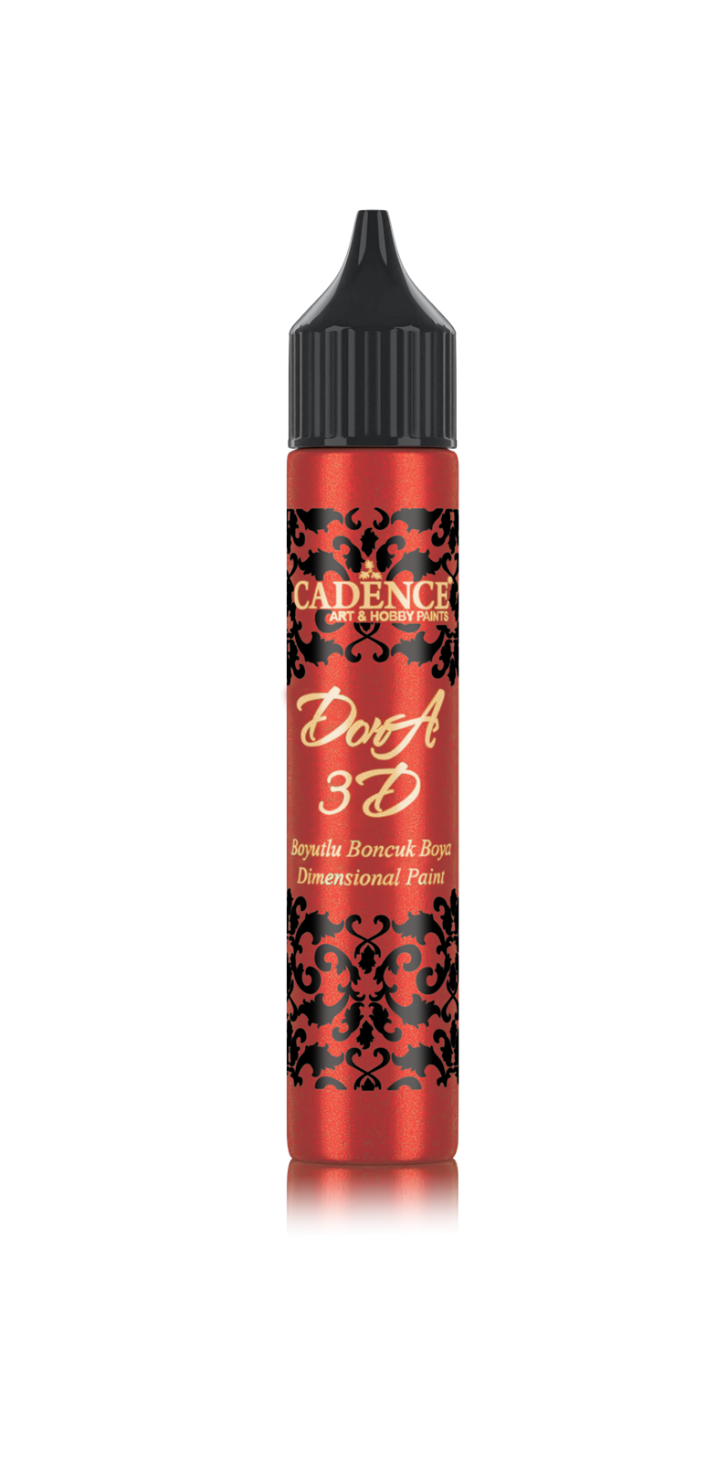 Cadence Dora 3D Metallic Dimensional Paint 25 ml Red